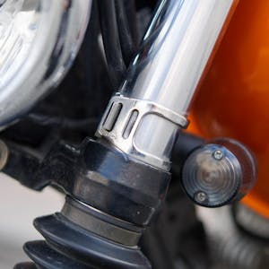 Fork Mount Turn Signal Relocation Clamp Mounts - 35mm to 39mm