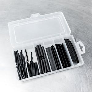 Heat Shrink Tubing Assorted Box - 6 Sizes - 200pcs