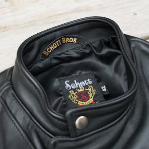Schott NYC Steerhide Cafecto Leather Jacket