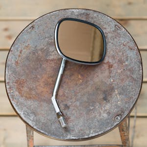 Universal Rectangle Short Stem Mirror w/ Adjustable Stem - Each