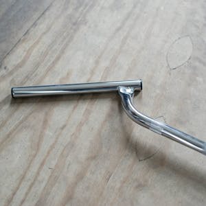 Clubman Handlebar W/ Crimp - Chrome