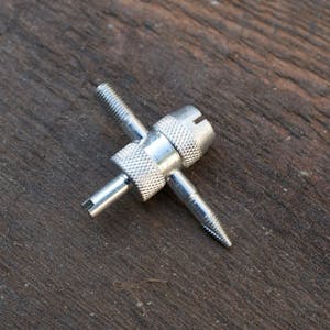 4-Way Schrader Valve Tool